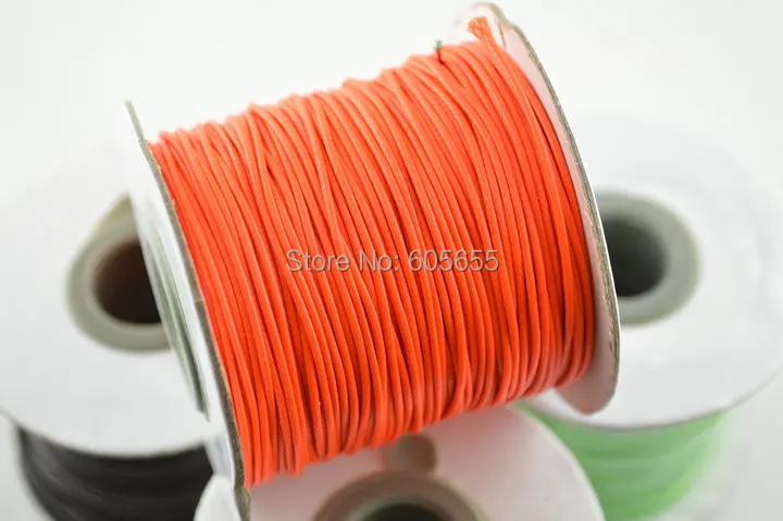 

0.5mm Thickness Red Wax cords Thread 200 yards per role fit Fashion Jewelry making