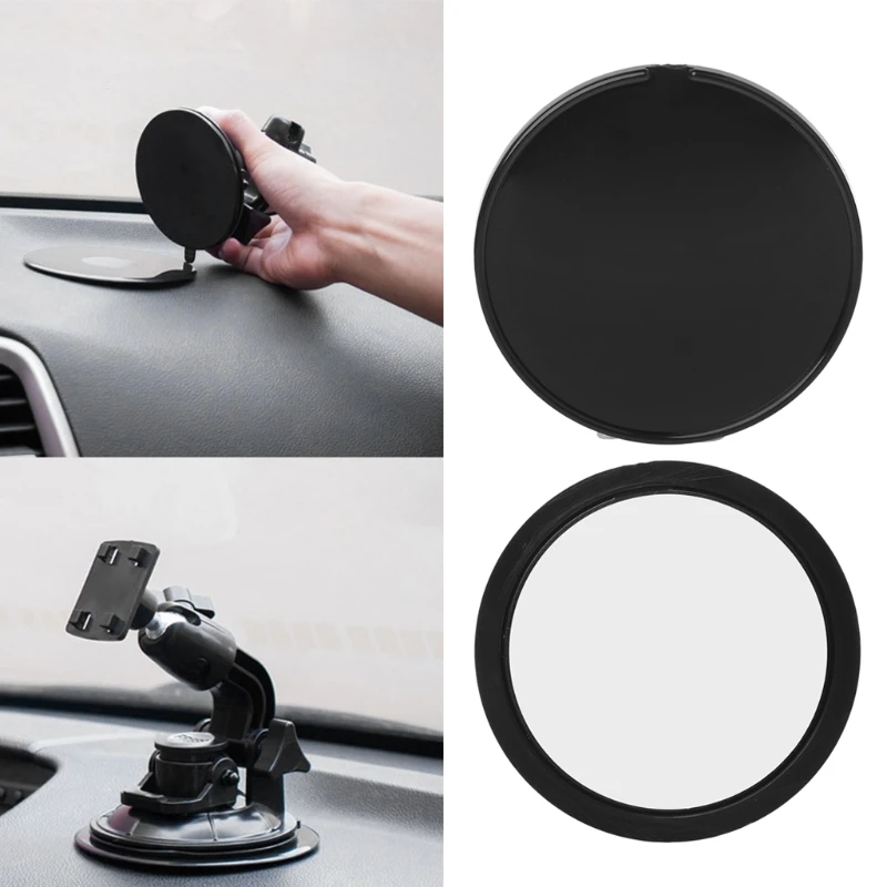 Автомобильный держатель для приборной панели с присоской и клейким диском 85 мм