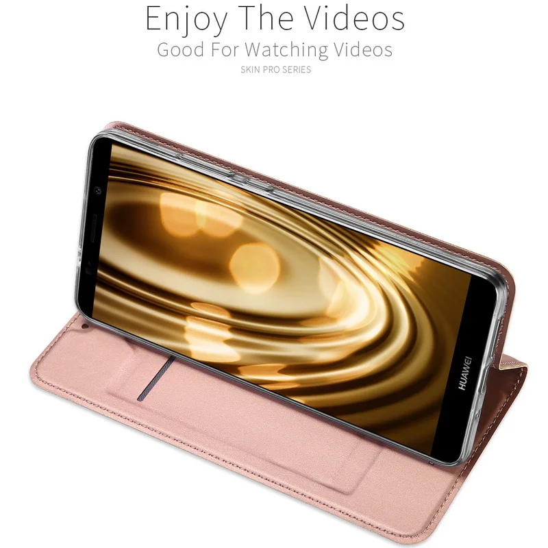 Кожаный чехол-книжка на магнитной застежке для huawei mate 10 20 30 Lite P30 P20 Pro P Smart Plus Тонкий чехол с подставкой и держателем для карт