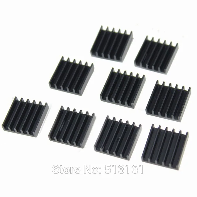20 шт. алюминиевые радиаторы 14 х14х4 мм|heat sink radiator|heatsink coolingaluminum heatsink |
