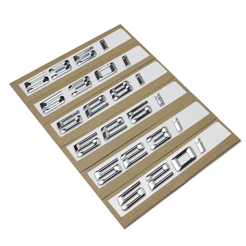 ABS M Power performance car rear sticker body stickers for BMW E60 F10 5 series 520i 525i 530i 535i 550i 528i 523i 518i | Автомобили и