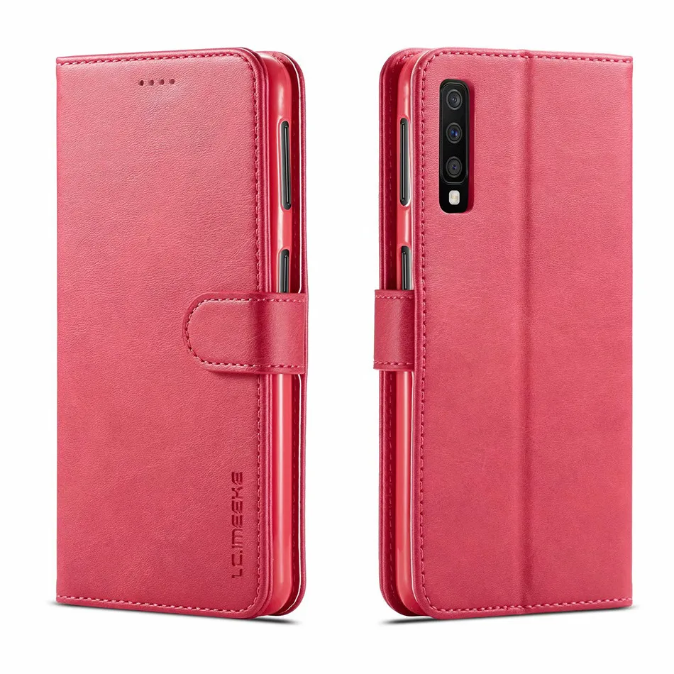 Кожаный чехол для samsung A40, Винтажный чехол для телефона s на samsung Galaxy A70, чехол-книжка на магните, чехол-кошелек s для samsung A70, чехол A40