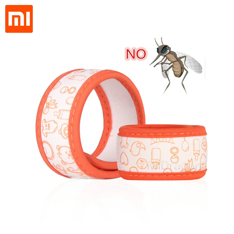 Xiaomi Clean n Fresh растительный репеллент от комаров браслет натуральный долгосрочный