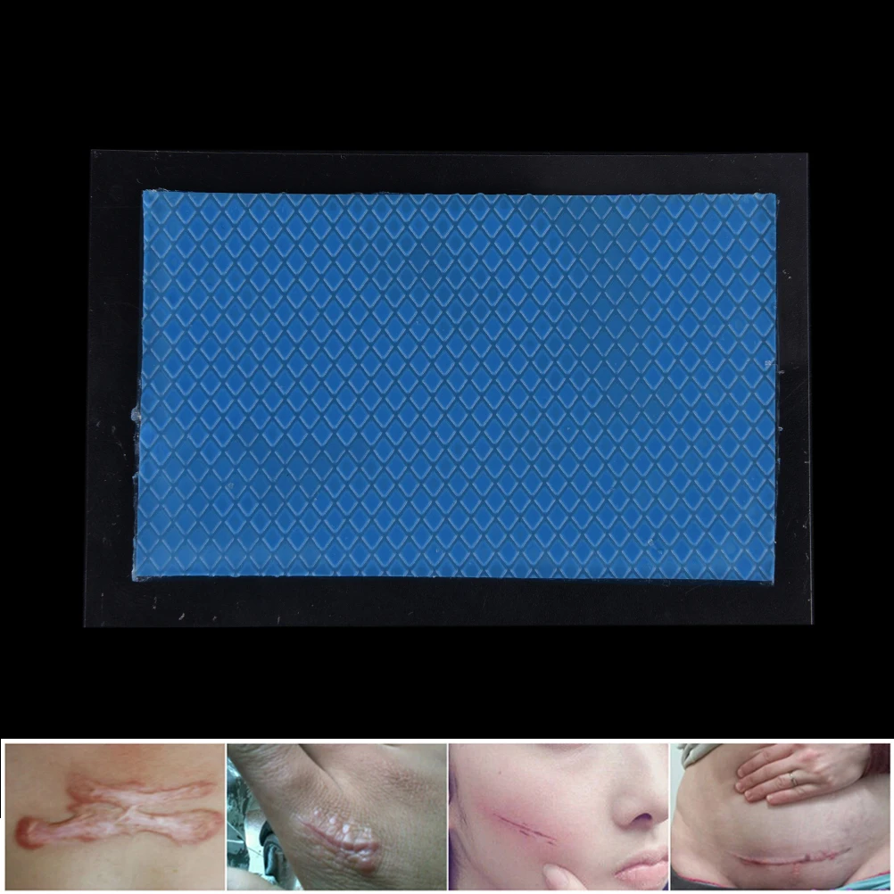 Силиконовый пластырь для удаления шрамов многоразовый травм лечения 7 5*4 5 см|repair