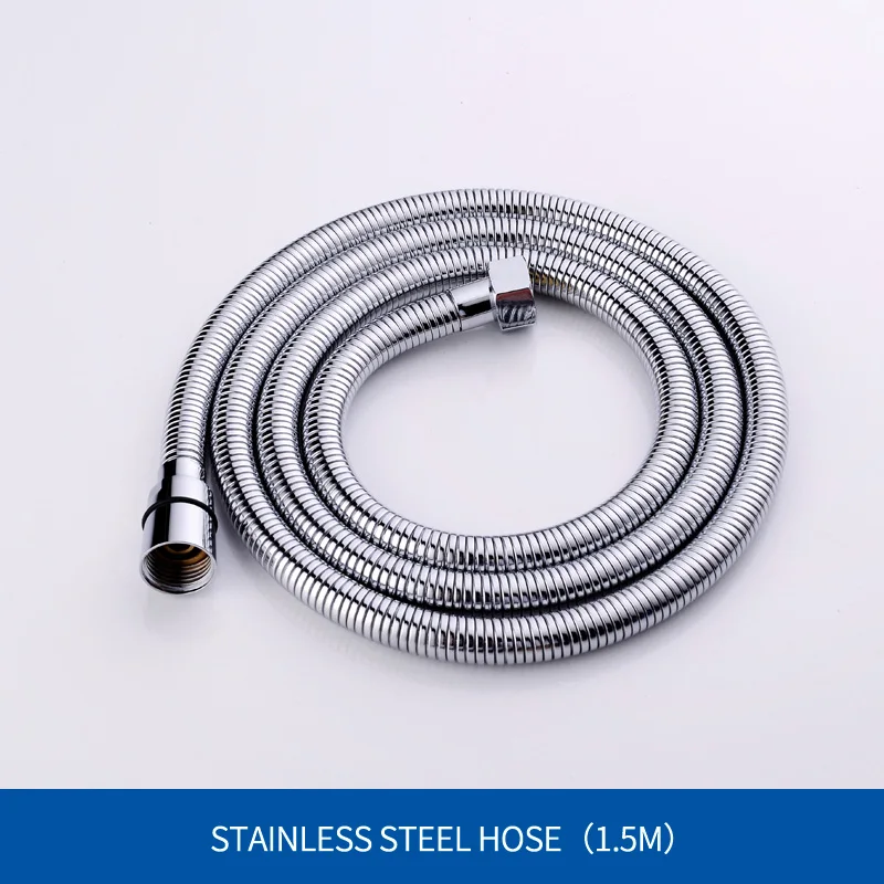 Hose Only Высокое Качество Латунный ручной набор для душа настенный Ручной латунь Насадки для душа из латуни держатель и шланг для воды экономичная Лейка для душа опрыскиватель - Цвет: Hose Only