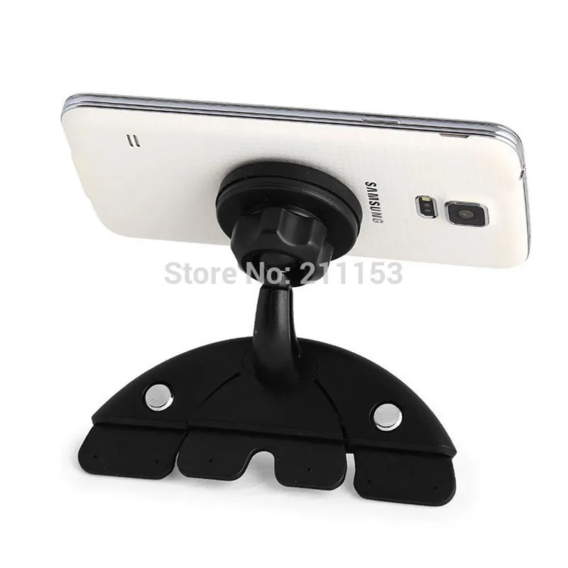 Универсальный GPS магнитный автомобильный держатель для CD слота iPhone 6 7 plus Samsung S5 S6