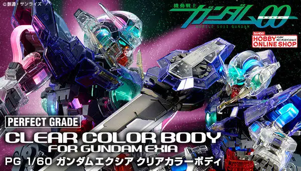 Bandai Gundam PG PB 1/60 EXIA ремонтные цветные прозрачные внешние армированные аксессуары