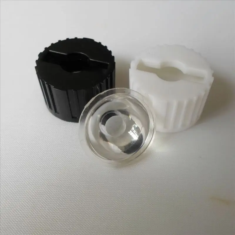 Оптическая светодиодная линза 100 шт. с высоким коэффициентом пропускания