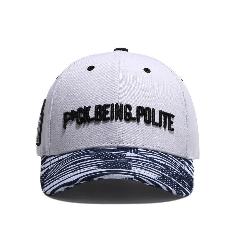 [WUKE] бренд Gorras Bone Бейсбол Кепки буквы Вышивка белый Snapback шляпа для Для мужчин