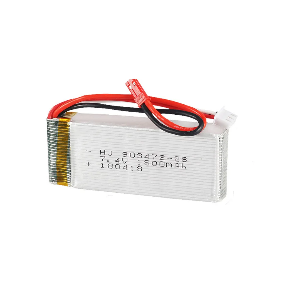7.4V 1800mAh Lipo Battery For WLtoys L959 L969 L979 L202 L212 Remote control cars Huanqi 955 RC boat 2S 903472 20c toy parts | Игрушки и