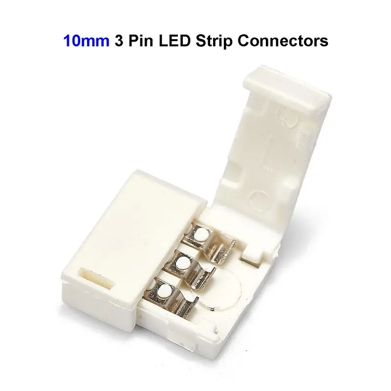 WS2811 полосы разъем 3 Pin Светодиодные Ленты Разъемы Бесплатный сварки для 32812342146 WS2812