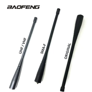 Baofeng UV 5R оригинальную антенну SMA-F UHF VHF для иди и болтай Walkie Talkie иди и портативное Любительское радио UV-5R BF-888S UV-5RE UV-82 UV-3R коэффициент усиления антенны