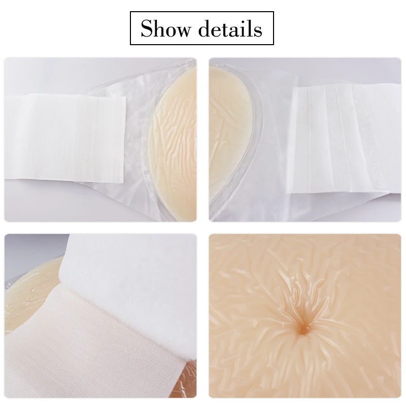 

Silicone Fake Pregnant Belly Artificial Jelly Belly Backside Adhesive Tummy with FDA Certification OEM Avaliable