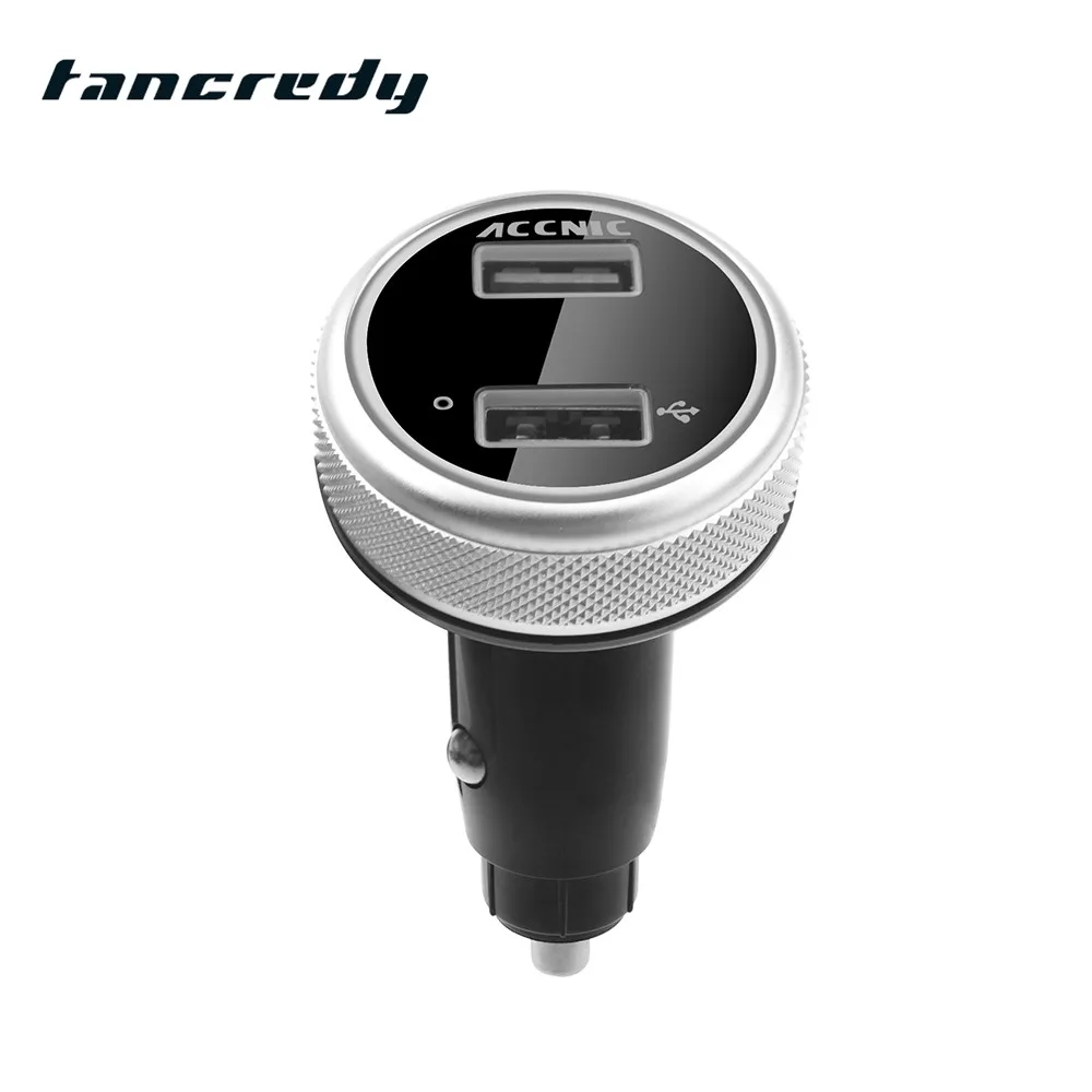 Автомобильный MP3-плеер Bluetooth двойной USB быстрое автомобильное зарядное