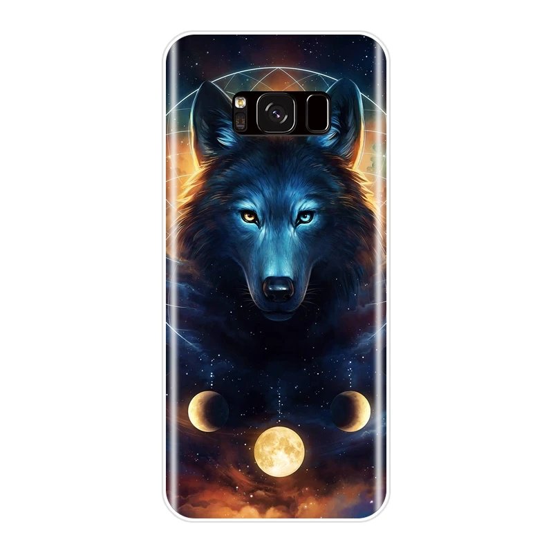Классный чехол для телефона Samsung Galaxy S5 S6 S7 Edge S8 S9 Plus силиконовый мягкий из ТПУ Note 9 8