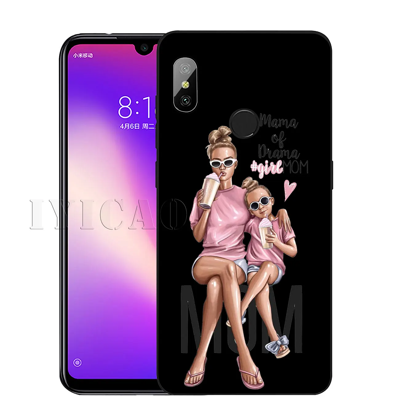 Черный коричневый мягкий силиконовый чехол для Xiaomi Redmi K30 K20 8A 7A 6A 5A S2 GO Note 8 8T 7 5 6 Pro |