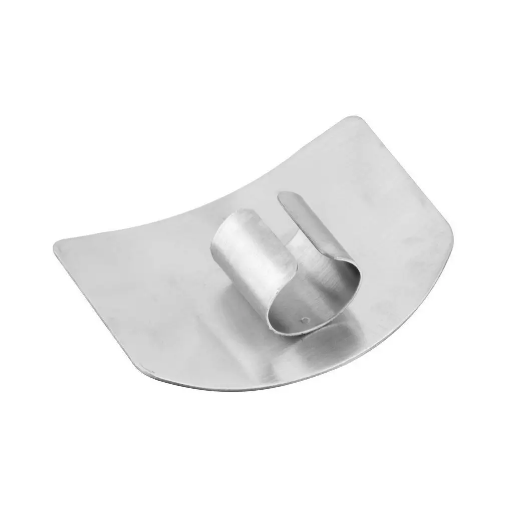 1 шт. защитная накладка на палец безопасная нарезка кусочка из нержавеющей стали