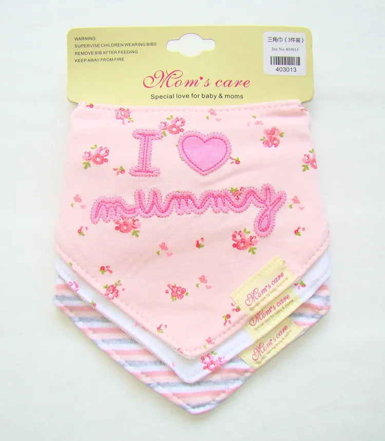 3 шт./лот хлопковые детские нагрудники с животными | Детская одежда и обувь