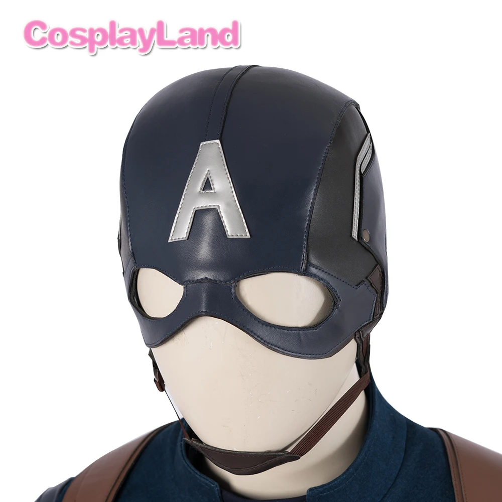 Мстители 4 эндшпиль Капитан Америка косплей костюм наряд Steve Rogers супергерой
