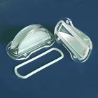 Прямая доставка 3535 XML 4*130 градусов PMMA прозрачный объектив оконная лампа