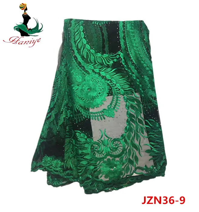 Haniye JZN36 1 royal blue последние дизайна моды африканский тюль кружевной ткани/хорошее