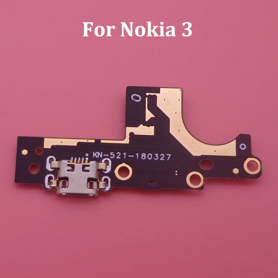 USB порт для зарядки док разъем плата гибкий кабель с микрофоном Nokia 3 2 5 6 7 Plus X5 X6