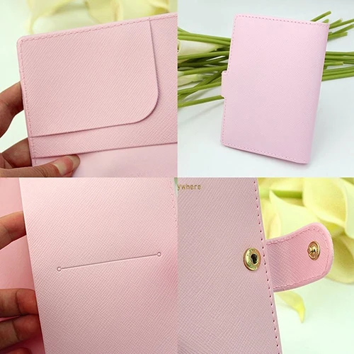 Чехол органайзер с милым бантом и пряжкой защитный чехол для паспорта кожаный