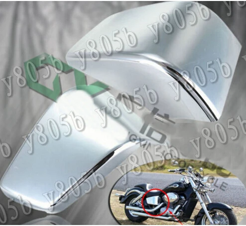 Боковые Крышки для аккумулятора мотоцикла хромированные Honda Shadow ACE VT400 750 |