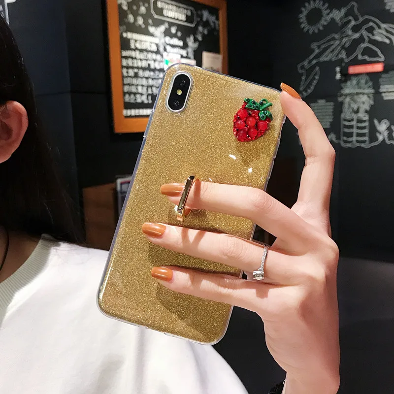 Gliiter Cases For Huawei Honor 10 9 Lite 10i V20 View 20 V10 V8 V9 8 Pro Note 8X 8C 8A 7X 7s 7C 7A 6X GR5 2017 Ring Cover |
