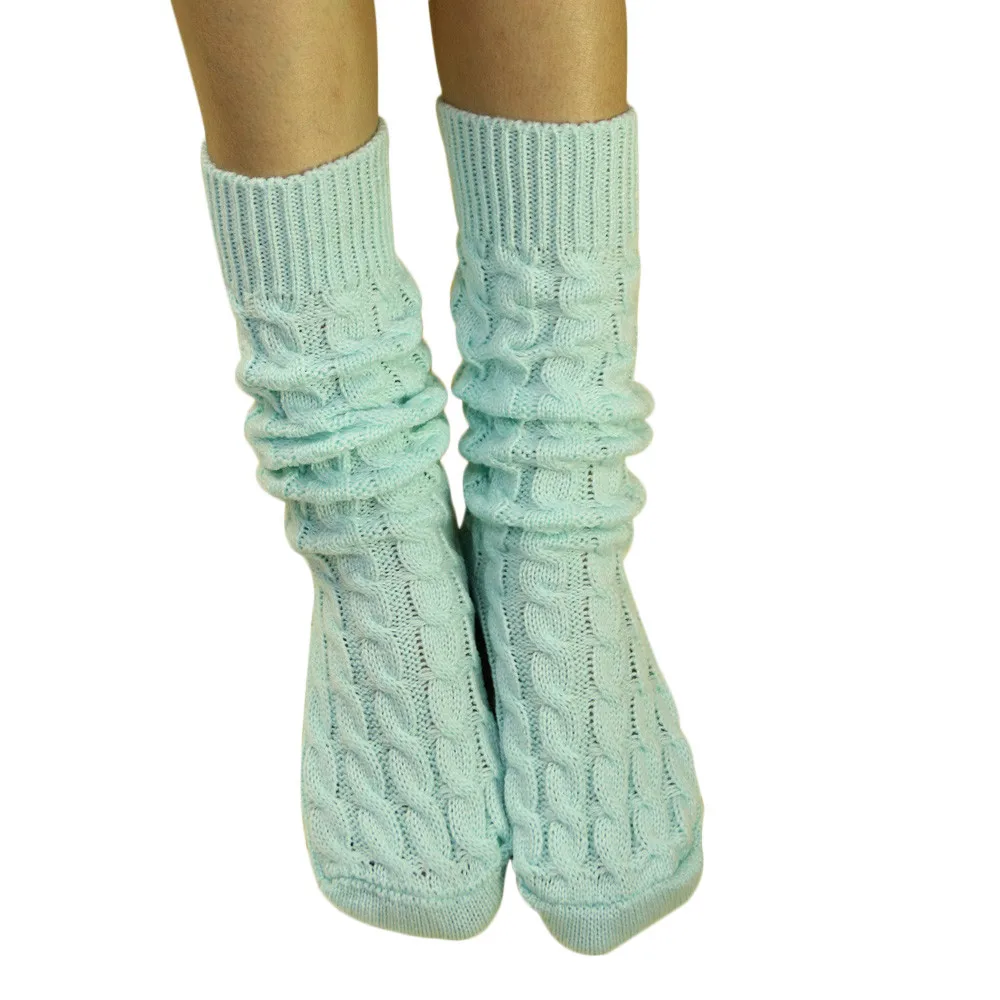 Женские носки длинные женские гетры из конопли сапог с цветами средней длины