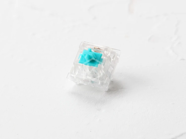 Otm outemu 5pin ice teal 80g clicky переключатель forcustom механическая клавиатура gh60 xd64 xd60 eepw84 tada68