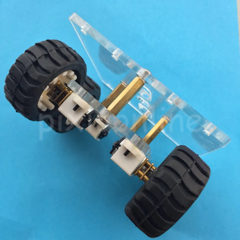 1 комплект J266Y DIY сборная полноприводная прозрачная акриловая плата модель