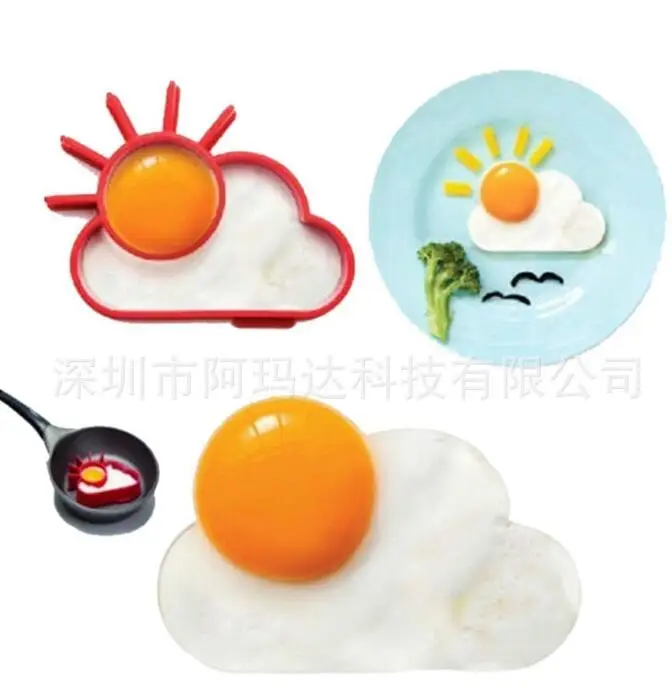 1 шт. силиконовые формы яйца Защита от солнца облака в форме блины омлет