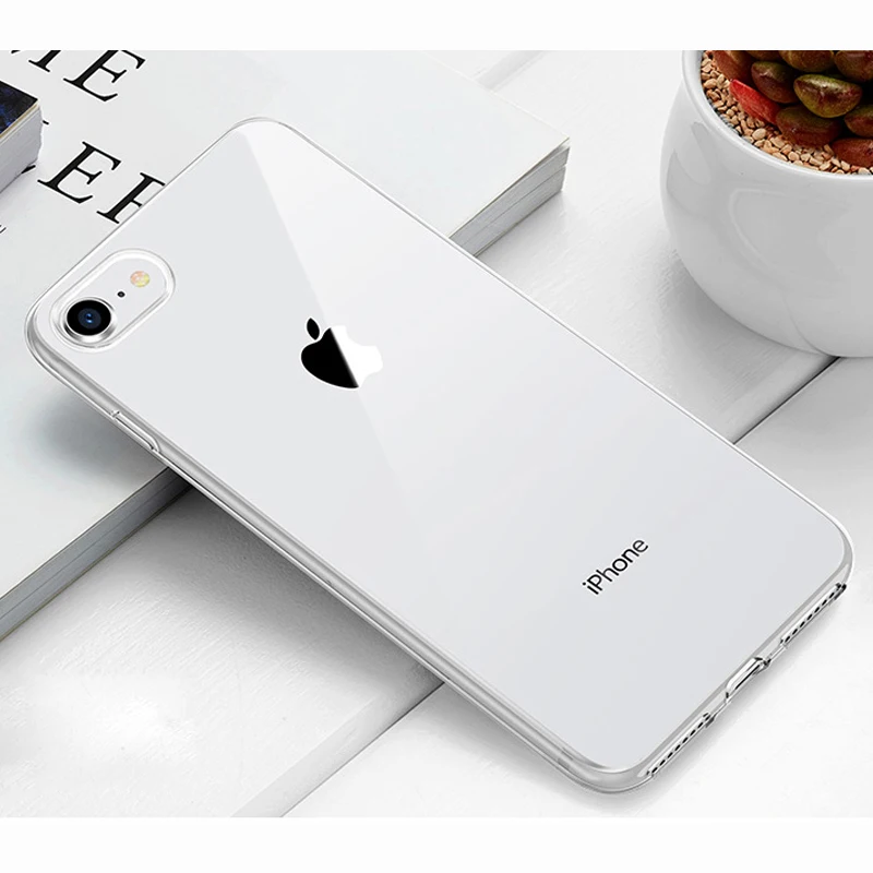 Clear Роскошный силиконовый чехол для телефона для iPhone 8, 7, 6, 6s Plus, 5S чехол s, 3D кружевной цветок, мягкий ТПУ чехол для iPhone X XS, чехол для MAX XR - Цвет: Clear