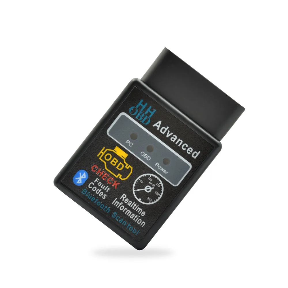 Диагностический сканер OBD2 Elm327 Bluetooth V1.5 супер-компактный автомобильный