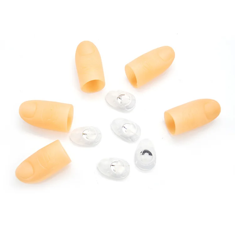 2 шт./пара пальцы игрушки со светодиодной подсветкой для детей волшебный трюк