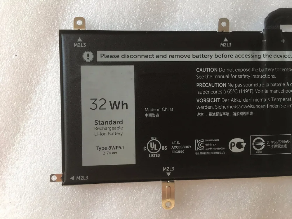 SupStone 32WH Оригинальный Новый 8WP5J Аккумулятор для Dell Venue 10 Pro 5000 5055 69Y4H 069Y4H T14G001 T14G JKHC1