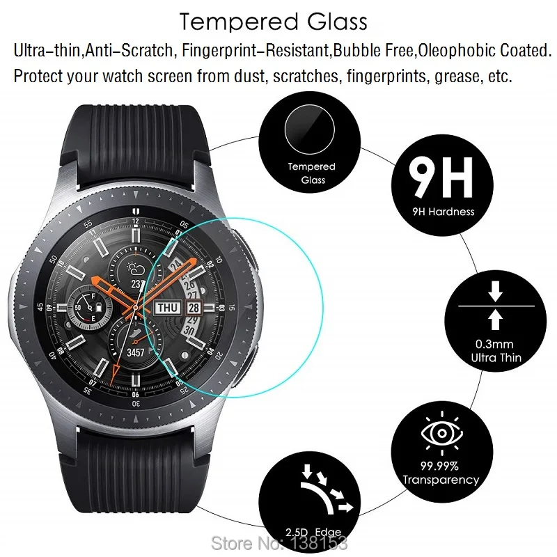 Закаленное стекло для Fossil Q Wander/Venture/ Explorist HR/Marshal/Control/Founder Gen 2/3/4/5 10 шт. защита