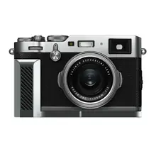 Алюминиевая Рукоятка Кронштейн быстросъемная l-пластина для FUJI X100F FUJIFILM X 100F X100T с углеродным фильтром/крестообразная пластина наклейка