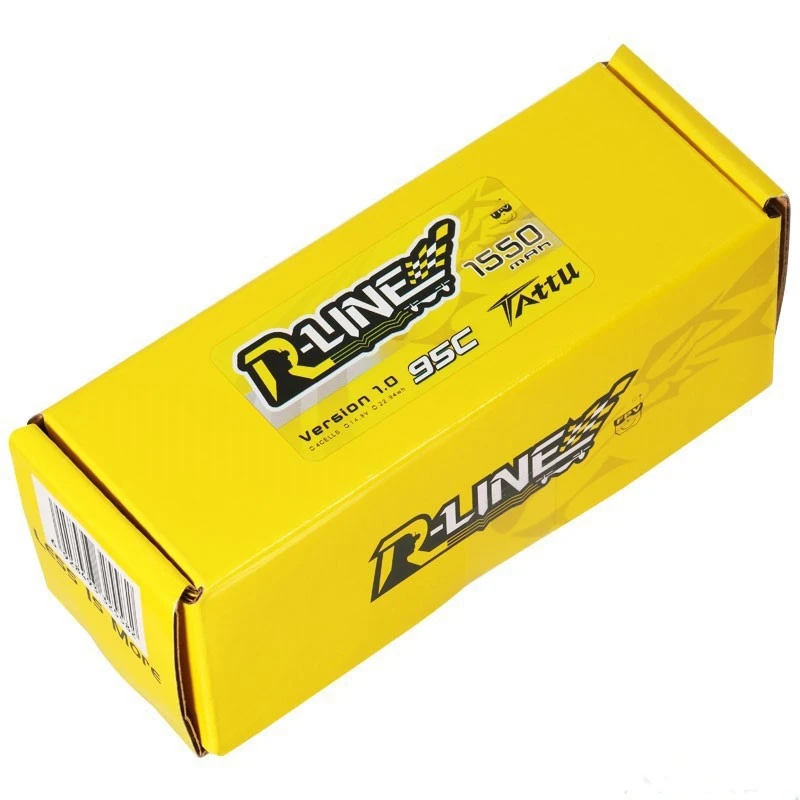 Tattu R-Line 1550mAh 14 8 V 95C 4S XT60 разъем перезаряжаемая Lipo батарея для радиоуправляемых