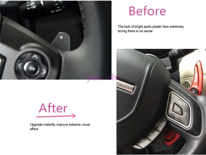 Автомобильные лопастные переключатели передач на руль DSG Стайлинг автомобиля