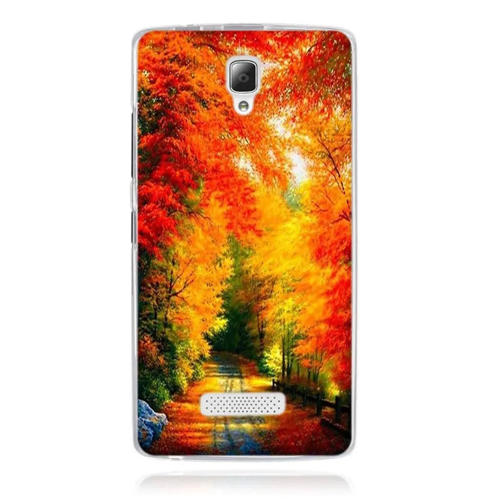 Задняя крышка для Lenovo A2010 мягкий силиконовый чехол роскошный модный из ТПУ с