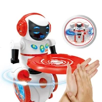 new products intelligent sound sensing robot food delivery electric voice control robot model toys for kids