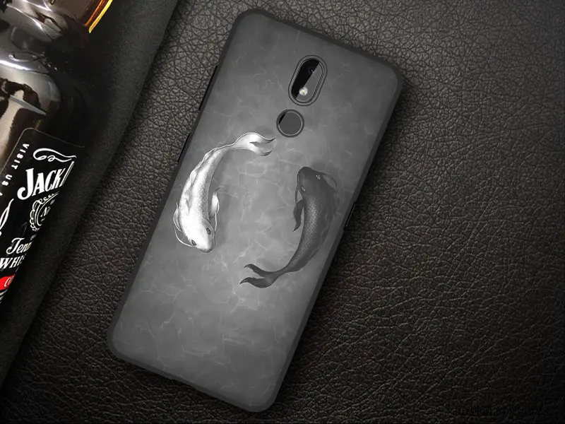 Чехол jurchen для Nokia 3,2 силиконовый чехол Мягкие Мультяшные из ТПУ милый цветок собака кошка Ультратонкий чехол для Nokia 3,2 Nokia3.2Back Cover