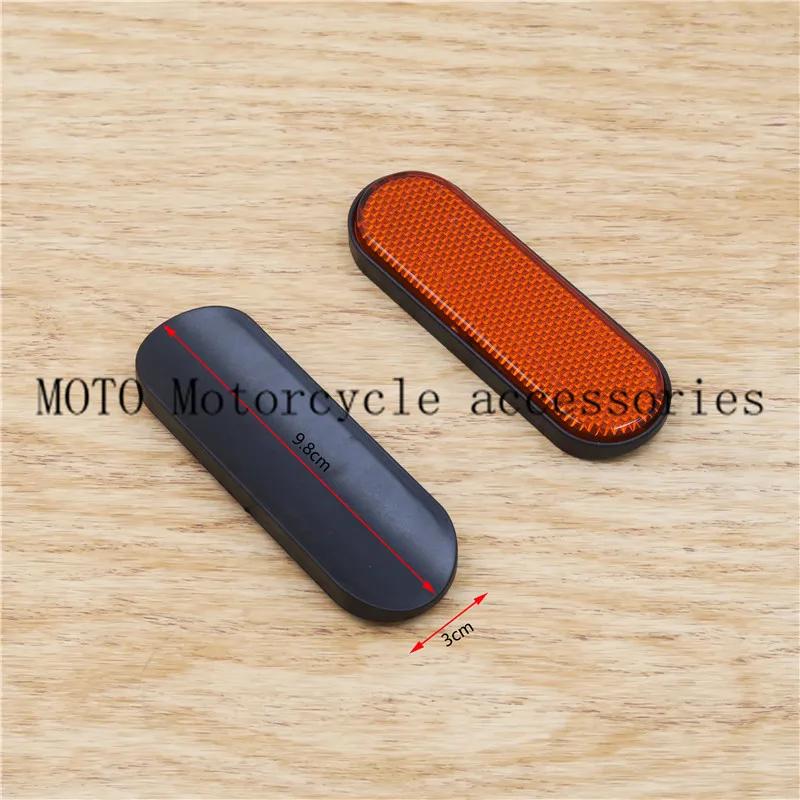 

Motorcycle Fork Leg Reflector For Victory & Indian Plastic motorcycle Safety fork reflectors