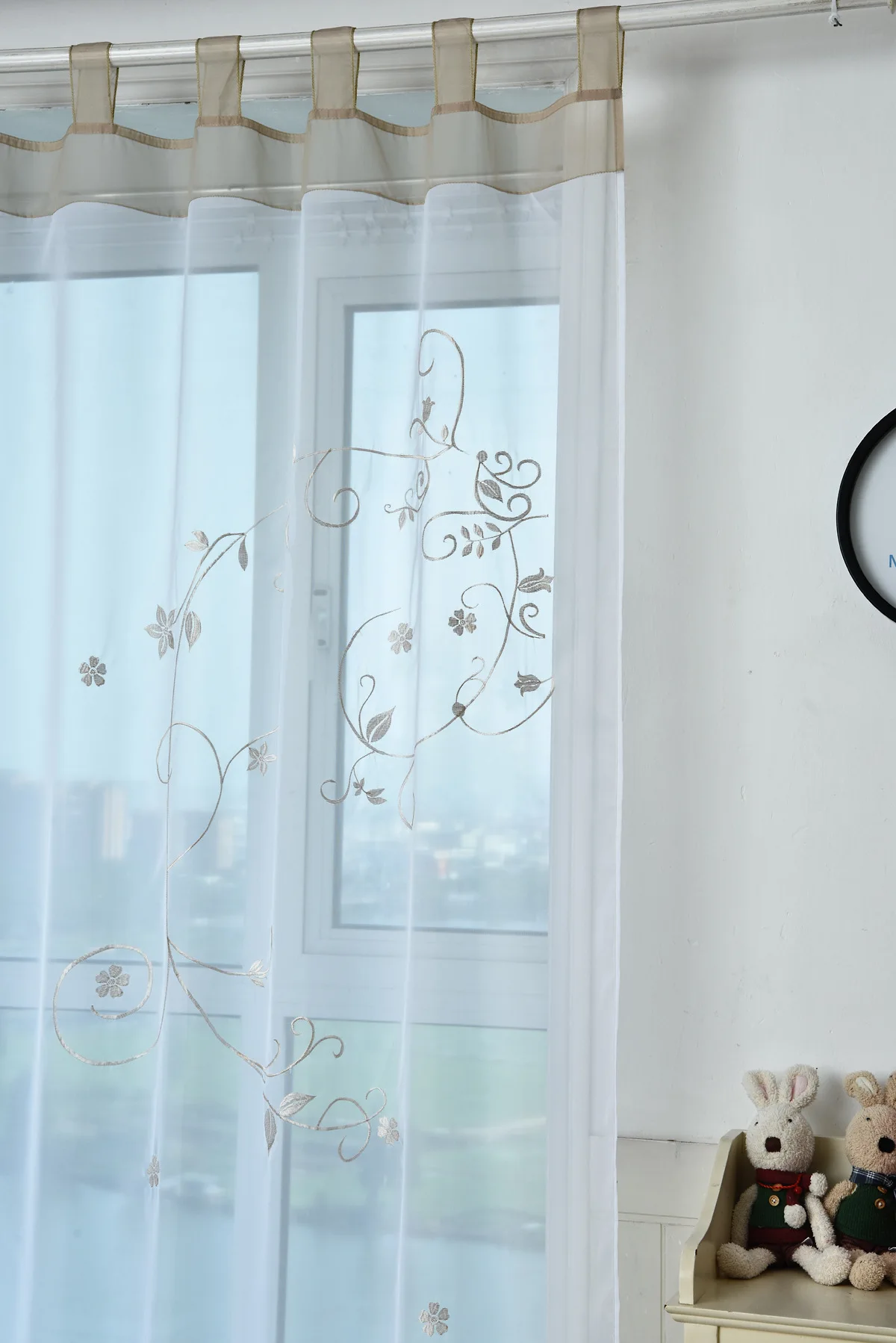Шторы Dormitorio вышитые для гостиной, спальни, тюль для окон, детской ткани, Текстиль для дома, сделано для чтения