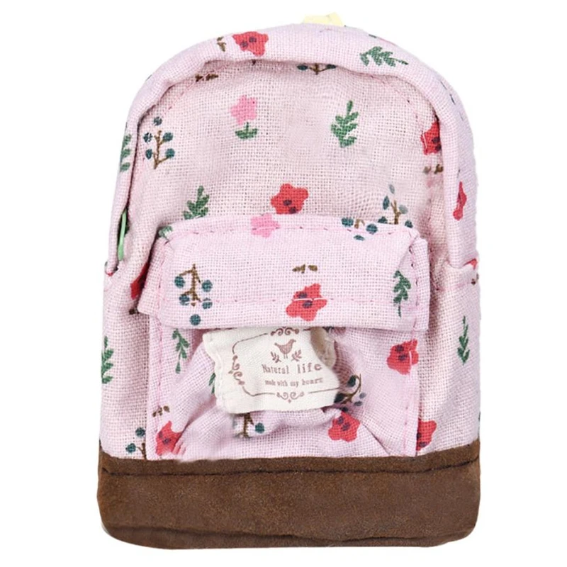 Новинка 2018 Прямая поставка рюкзаки для девочек подростков Холщовый мини рюкзак с