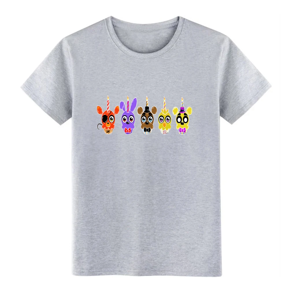Fnaf cupcakes 5 футболка на заказ 100% хлопок евро размер S 3xl буквы Графический дышащий