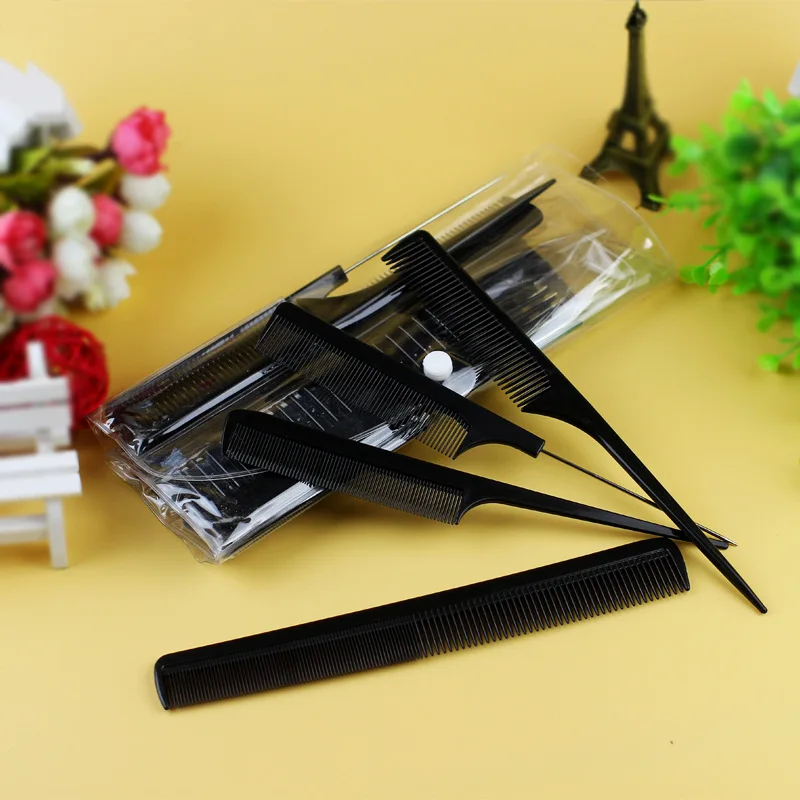 

10pcs/Set Professional Hair Brush Comb Salon Barber Anti-static Hair Combs Hairbrush Hairdressing Combs Hair Care Styling Tools