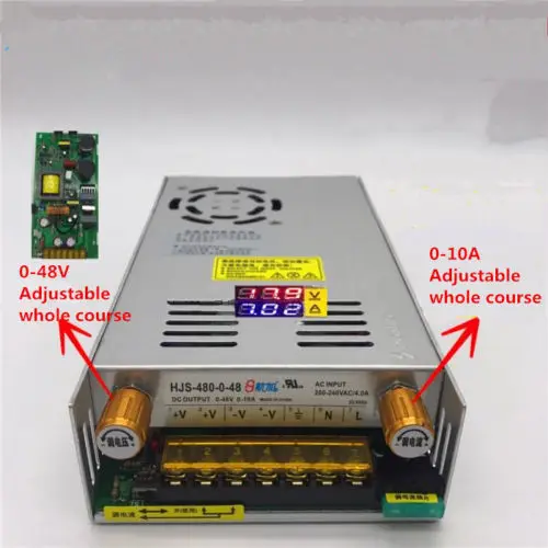 DIY светодиодный U HOME AC110/220 до DC0 48V 10 А напряжение тока Регулируемый переключатель